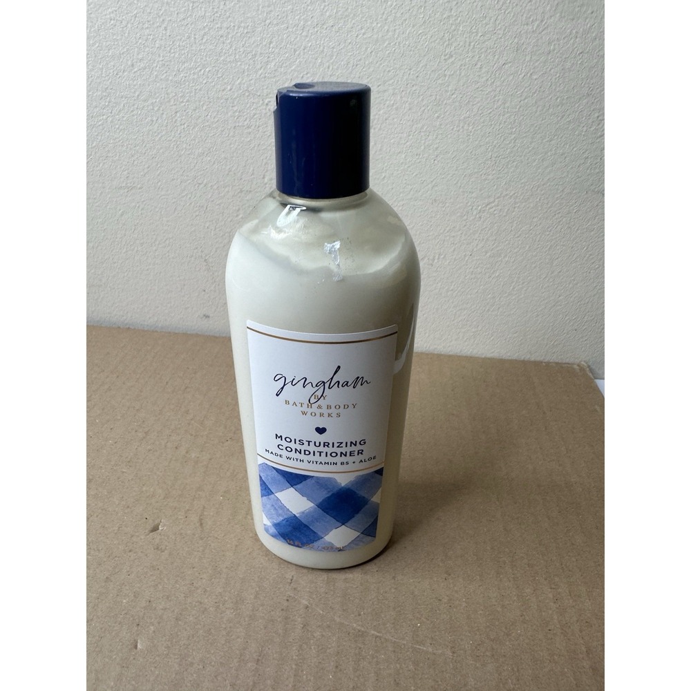 Bath and Body Works Gingham Moisturizing Conditioner Vitamin B5 Aloe 16oz